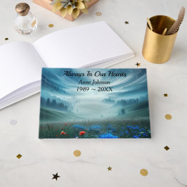 Livro De Visitas Vale da Montanha Nebulosa para Serviço Memorial