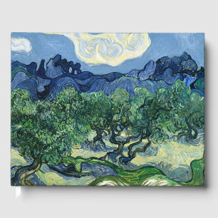 Livro De Visitas Van Gogh As Oliveiras Pintura Paisagem