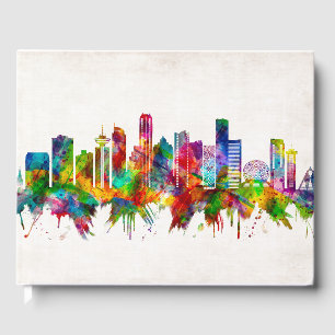 Livro De Visitas Vancouver Canada Skyline