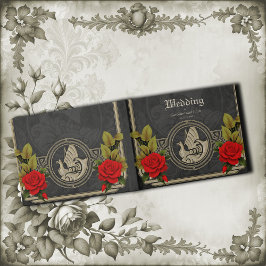 Livro De Visitas Viking a charme místico com nós Celtas elegantes.