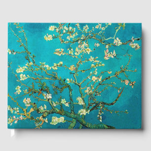 Livro De Visitas Vincent Van Gogh Brilhante Arte Floral de Almond T
