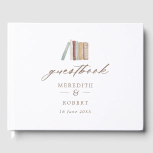 Livro De Visitas Vintage Watercolor Books Guestbook