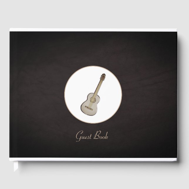 Livro De Visitas Violão (Frente)