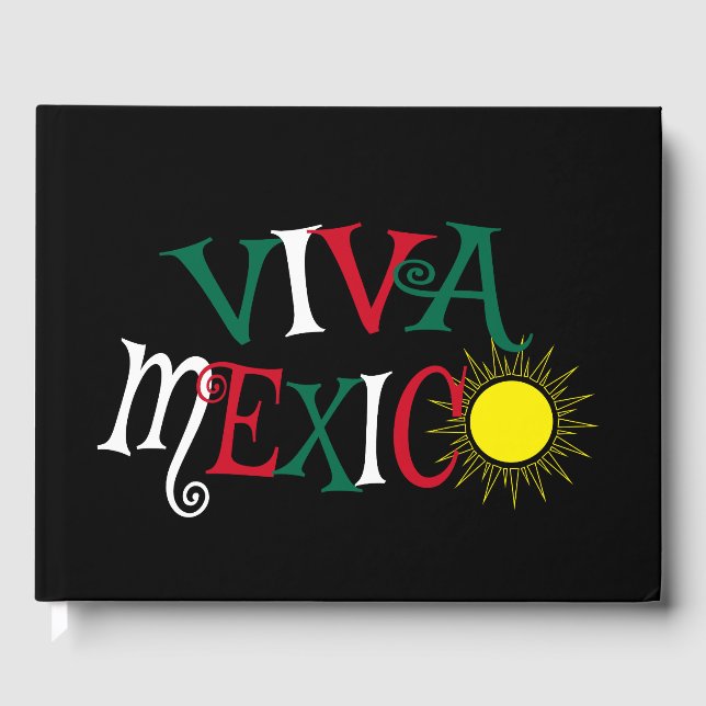 Livro De Visitas Viva México (Frente)