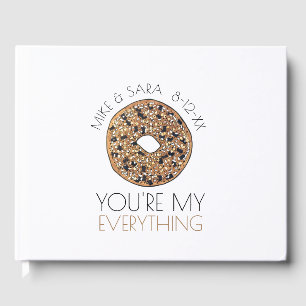 Livro De Visitas Você é o meu favorito do casamento de Bagel Foodie