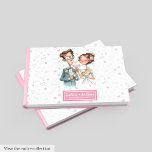Livro De Visitas Watercolor Weding Guest Book Funny Quirky Casal<br><div class="desc">Torne seu casamento inesquecível com este Encantado Livro Guest de Casamento Engraçado, projetado em um estilo aquoso com uma encantadora casal de desenho animado. Perfeito para casais que amam o humor e querem que seu grande dia reflita sua personalidade, este livro convidado combina arte, riso e memórias. Os hóspedes vão...</div>