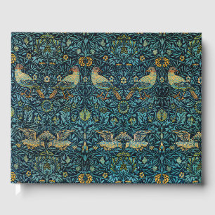 Livro De Visitas William Morris Birds & Floral Patterno