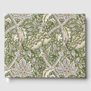 Livro De Visitas william morris windrush flores florais clássicas