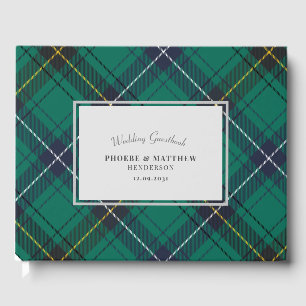 Livro de Visitas Xadrez Clan Henderson Tartan