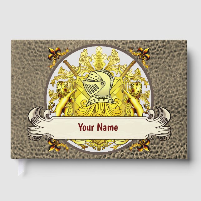 Livro do Apelido da Família Cavaleiro Amarelo (Frente)