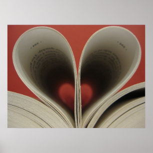 Livro do poster dos corações