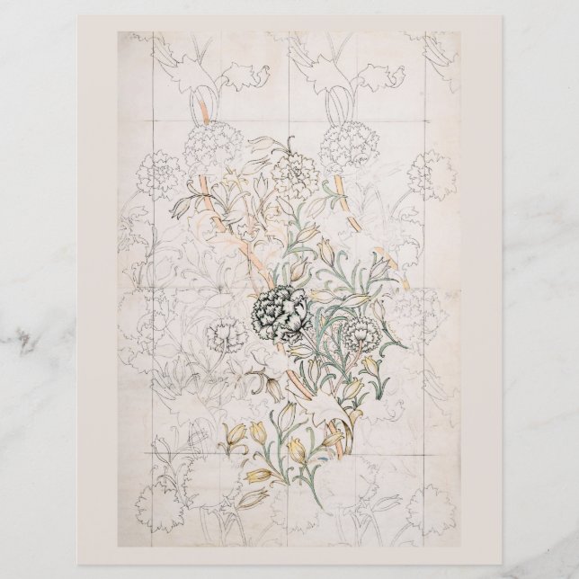 LIVRO DO SCRAPBOOK : WILLIAM MORRIS : WILLIAM TULI (Frente)