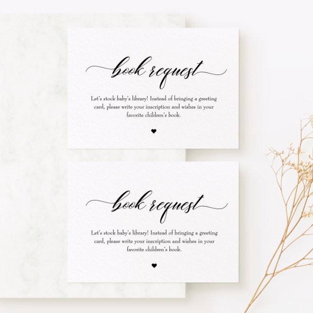 Livro Elegante Clássico para Cartão de Inserção de (Criador carregado)