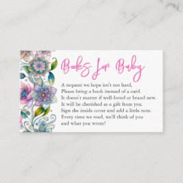 Livro Elegante Para Cartão De Recepção De Bebês