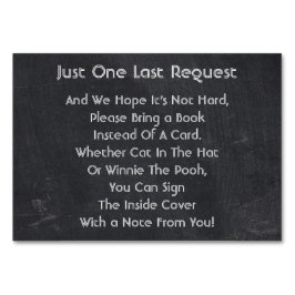 Livro em vez de Cartão