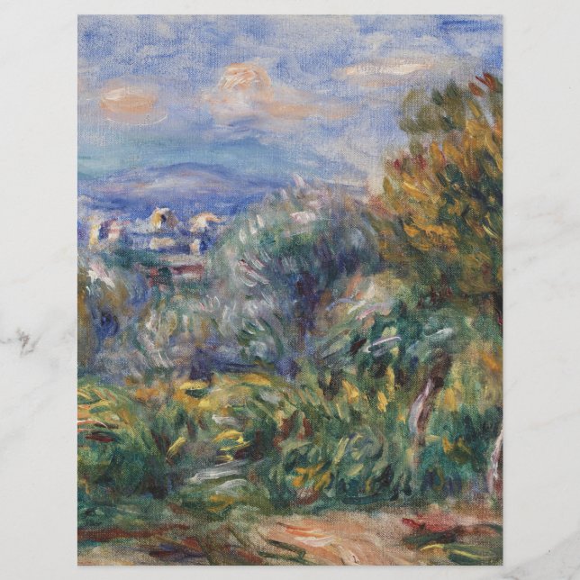 Livro-manual da paisagem natural de Renoir (Frente)