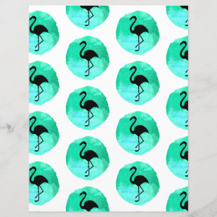 Livro-manual do Flamingo Verde Claro