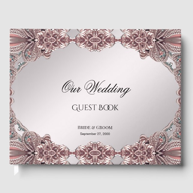 Livro Ornamental Rosa (Frente)