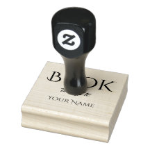 Livro Pertence Ao Seu Nome Carimbo De Borracha Per