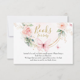 Livro rosa de borboletas para bebês