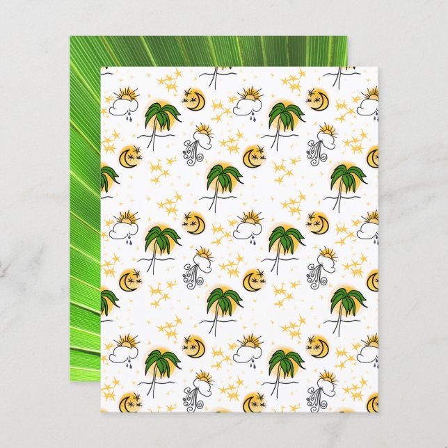 Livro Verde da Lua Verde das Estrelas Amarelas (Frente/Verso)