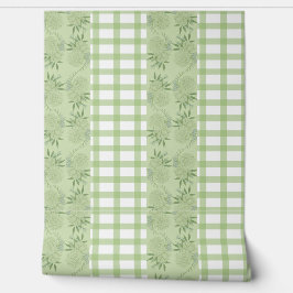 Livro Verde Gingham e Motif Floral