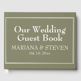 Livro Verde Minimalista Moderno