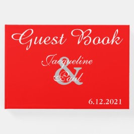 Livro Vermelho de Casamentos de Corações Sunset