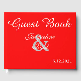 Livro Vermelho de Casamentos de Corações Sunset