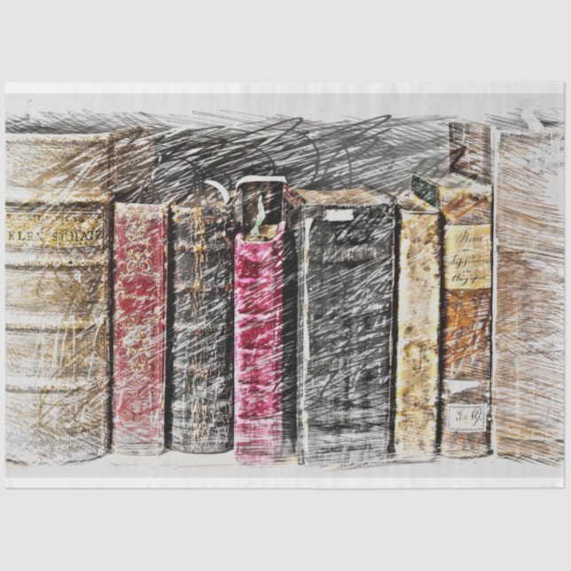 Livro Vintage Antigo Papel Tecidual de Desvinculaç (Frente )