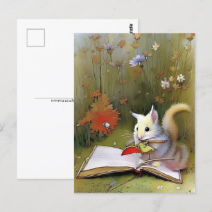 Livros, Cartão Postal para Postcrossing