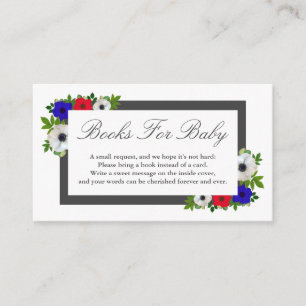 Livros De Anêmona De Panda Patriótica Para Cartão 