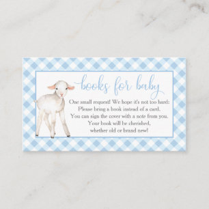 Livros de animais de fazenda para cartão de gabine