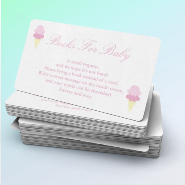 Livros De Chá de fraldas De Verão Para Cartão De B (Criador carregado)