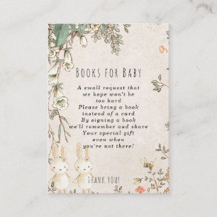 Livros de coelhinhos de meninas gêmeas para cartão