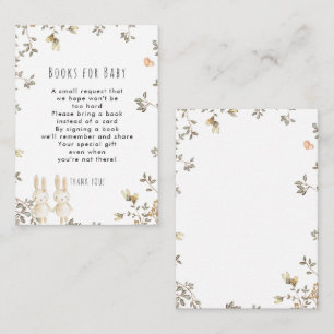 Livros de coelhinhos de meninas gêmeas para cartão