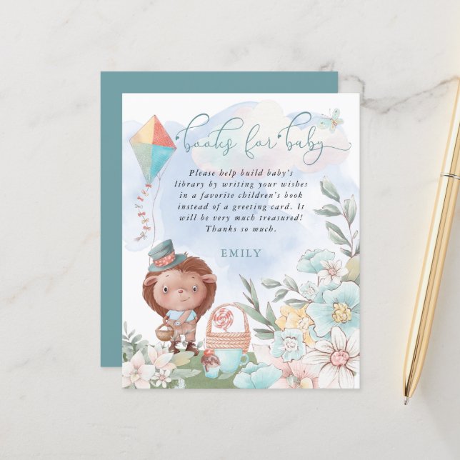 Livros De Hedgehog De Orçamento Para O Picnic De C (Frente/Verso In Situ)