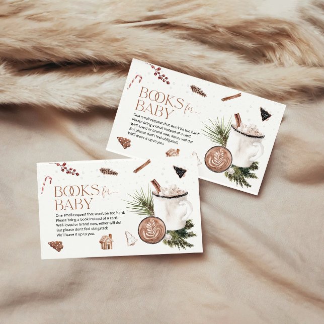 Livros de Natal para o cartão de gabinete para beb (Criador carregado)