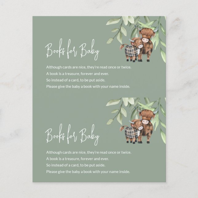 Livros de Orçamento para Bebê Verde 2 em 1 (Frente)