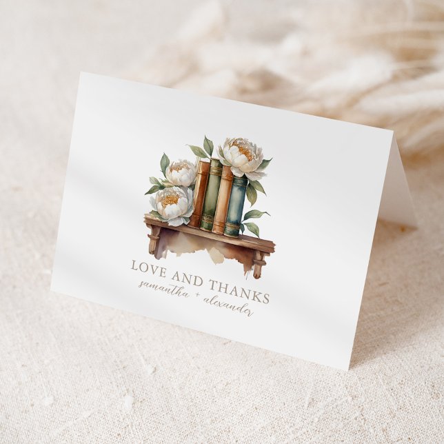 Livros e Cartões de agradecimentos de Chá de frald (Criador carregado)