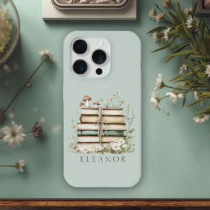 Livros Florais em Aquarela Vintage Personalizados