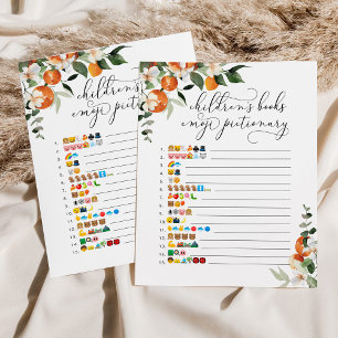 Livros infantis Little Cutie jogo de adivinhação d