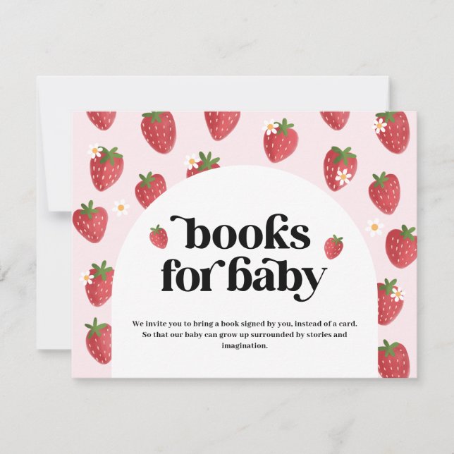 Livros para a placa de gabinete Baby Berry Sweet (Frente)