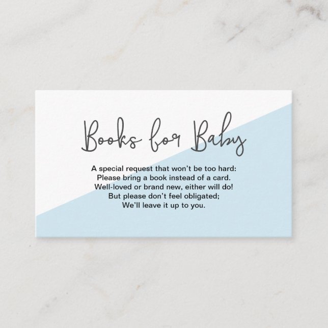 Livros para Bebê em vez de Cartões Sexo Neutro (Frente)