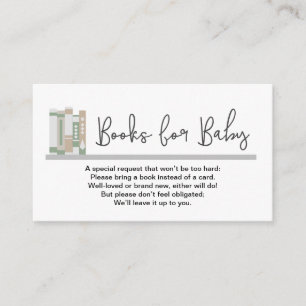 Livros para Bebê em vez de Cartões Sexo Neutro