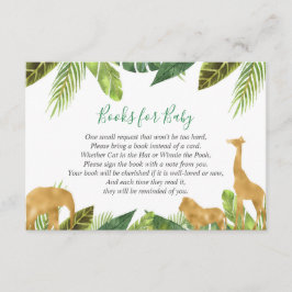 Livros para bebês, inserções de solicitação de liv