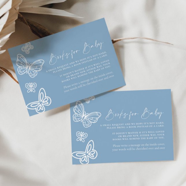 Livros para Cartão de Bebê Azul Daisy (Criador carregado)