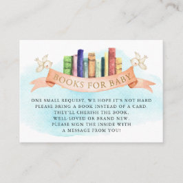 Livros para Cartão de Inserção de Bebê