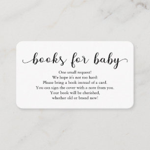 Livros para Inserção da Placa Bebê para Chá de fra