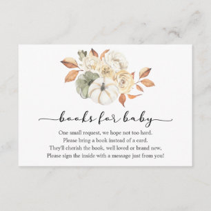 Livros Russos de Abóbora para Cartão de Inserção d